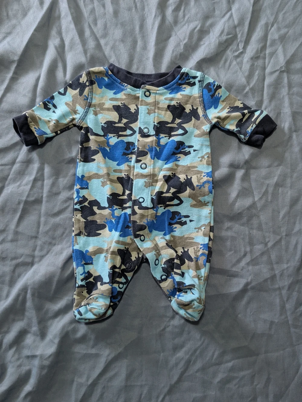 Preemie/Newborn One-Piece Footed Rompers *S21 - Picture 3 of 7